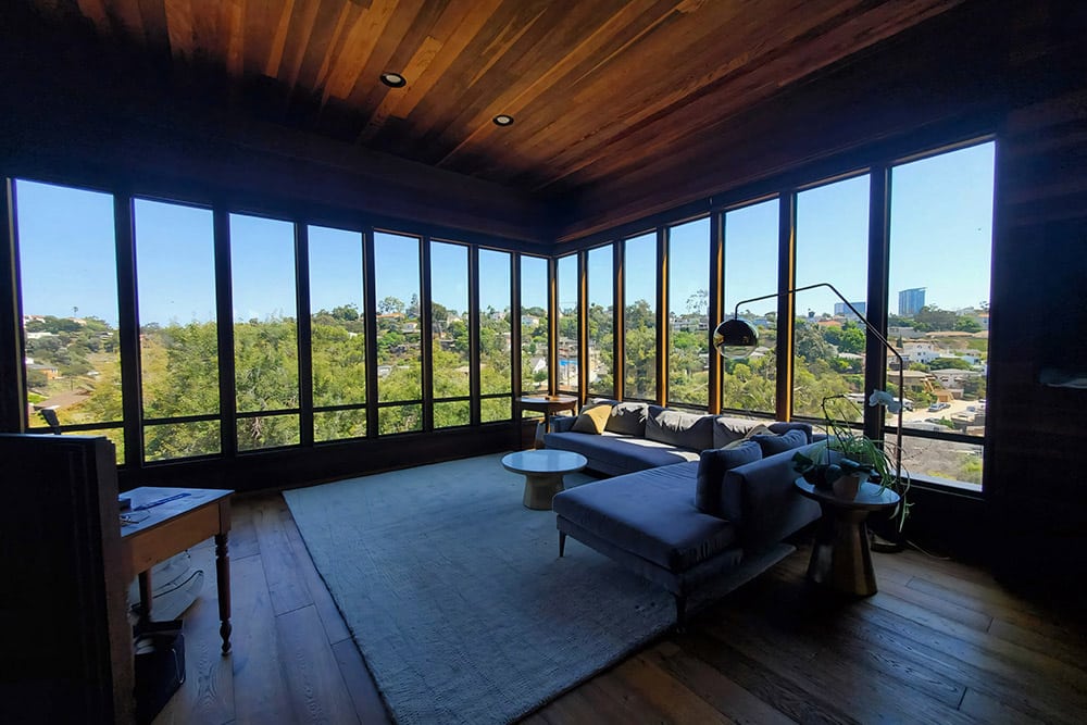 residential glare control window film installation service newport beach orange county